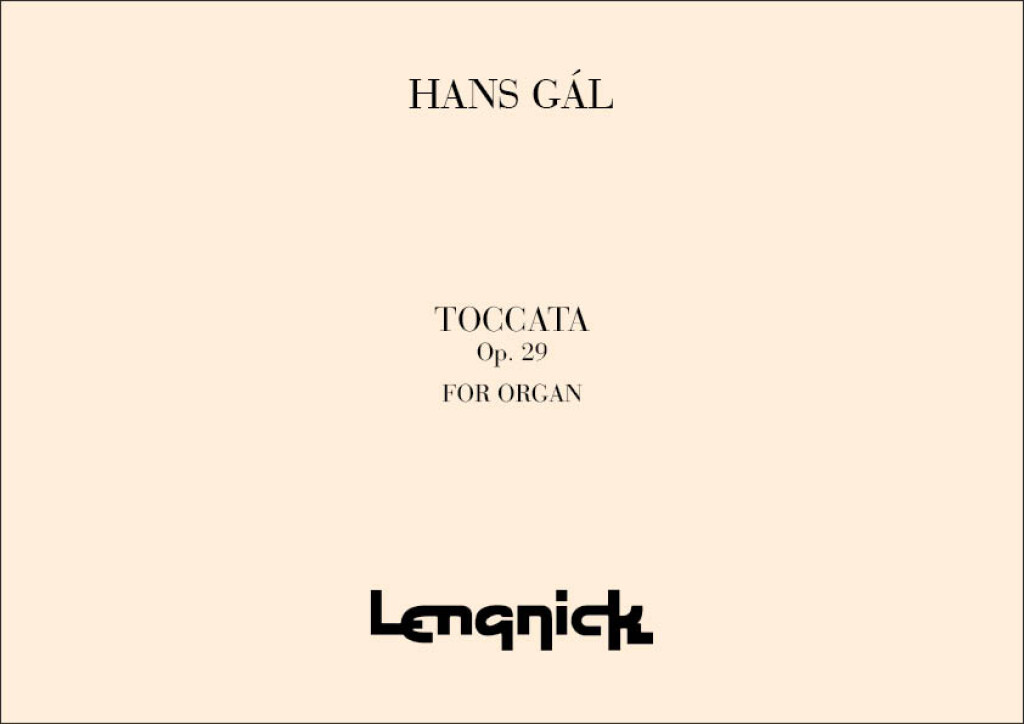 Toccata Opus 29